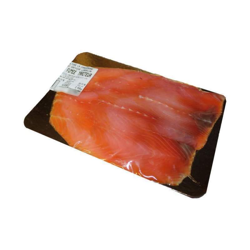 Filet de saumon fumé prétranché