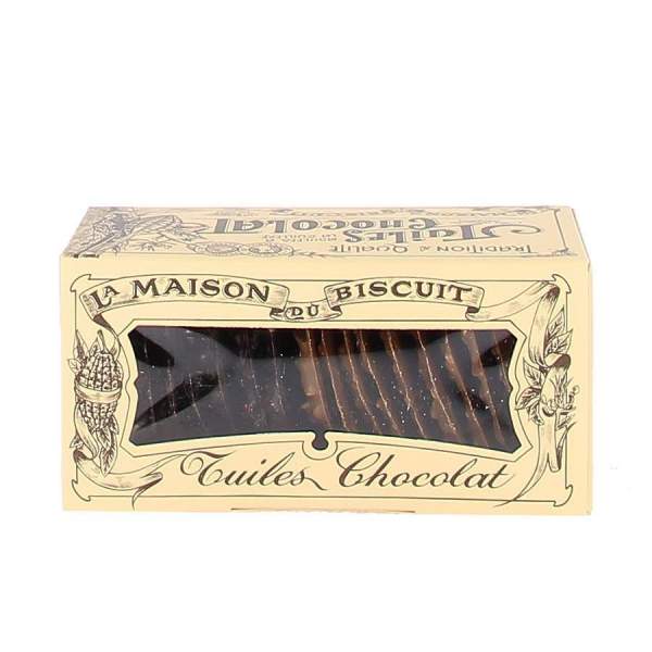 Tuiles chocolat maison du biscuit