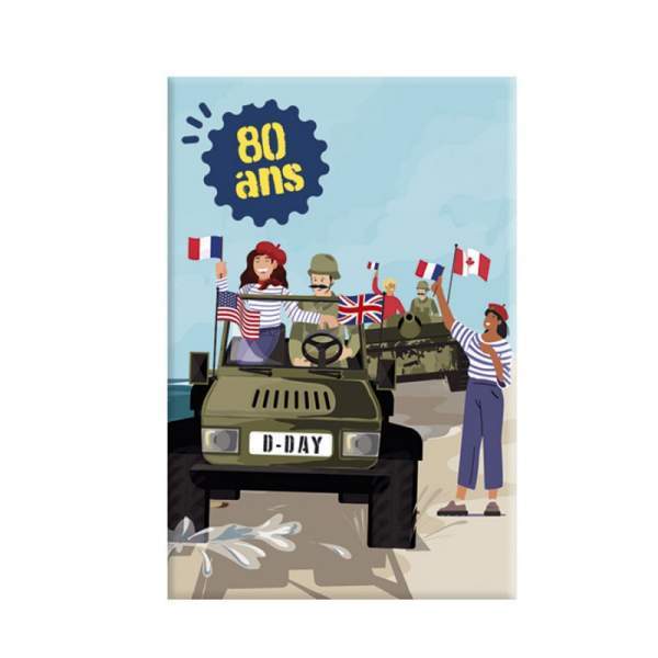 Magnet Libération D-Day Balades Normandes