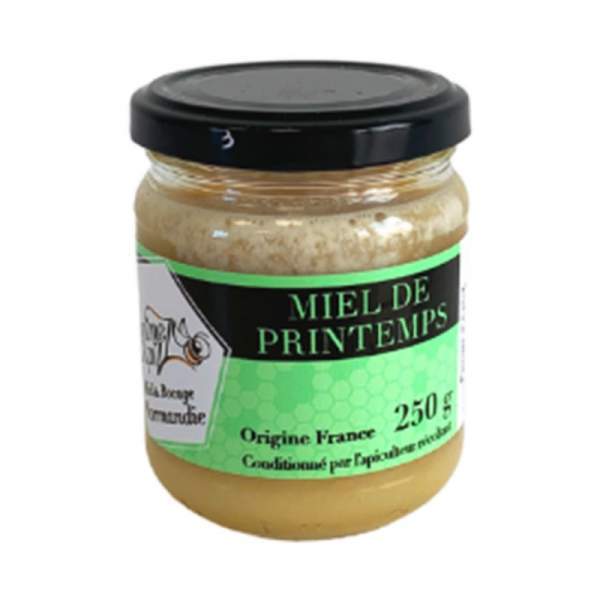 Miel de printemps bio Pomme d'apizz 250g