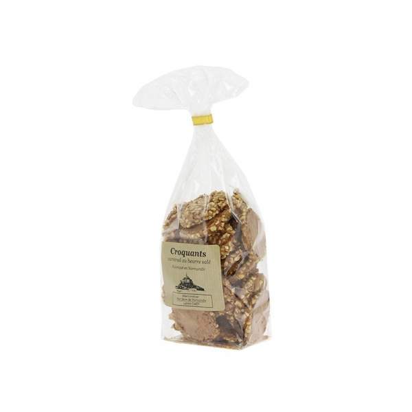 Croquants au caramel beurre salé 125g Le manoir des abeilles