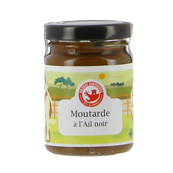 Moutarde à l'ail noir Balades Normandes 100g