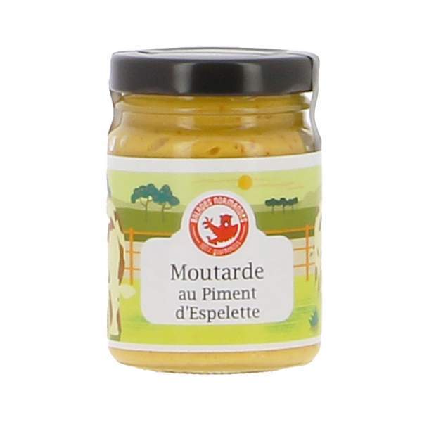 Moutarde au Piment d'Espelette Balades Normandes 100g