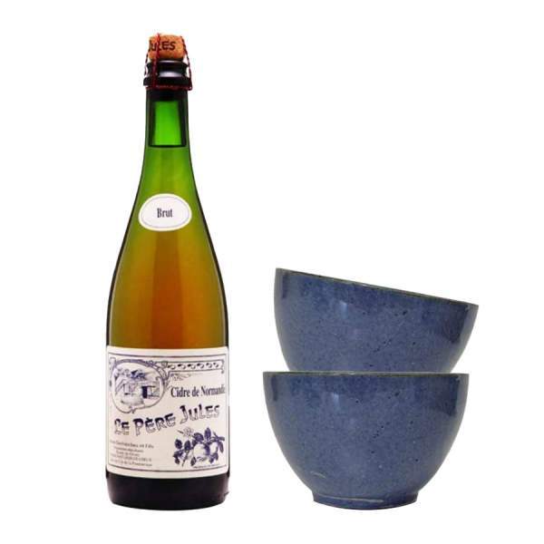 Pack 2 Bolées à cidre + 1 Cidre brut 75cl