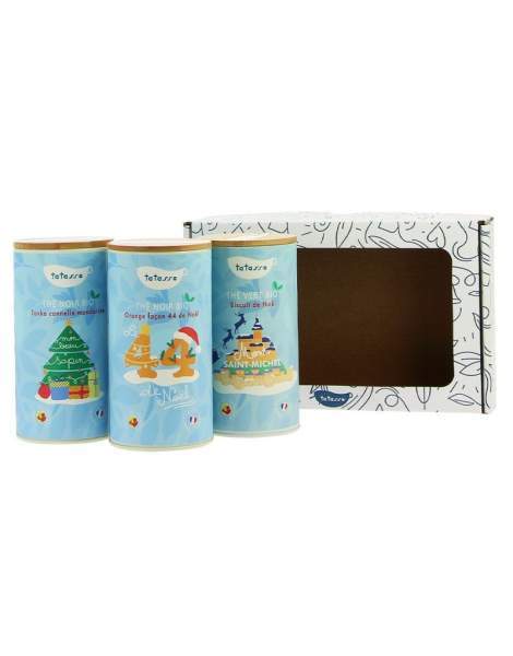 Lot de 3 thés normands de Noël Tatasse 3x100g