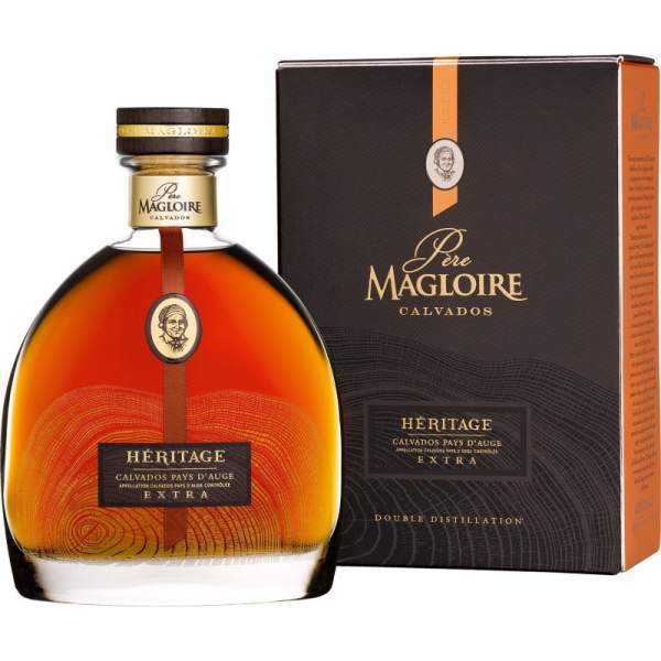 Calvados Carafe Extra Heritage 70cl en Etui Père Magloire