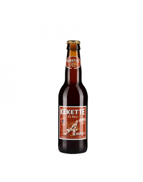 Kékette bière ambrée 6.9° 33cl par 6