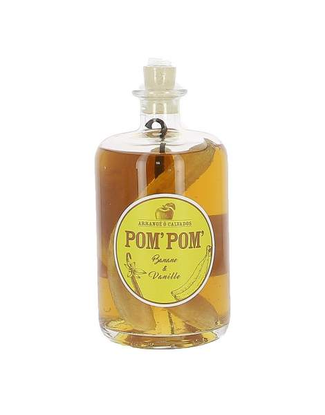 Arrangé ô Calvados banane vanille Pom'Pom'70cl 28%