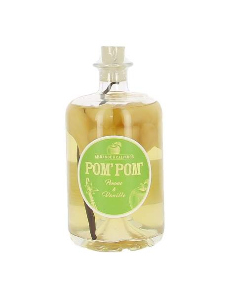 Arrangé ô Calvados pomme vanille Pom'Pom'70cl 28%