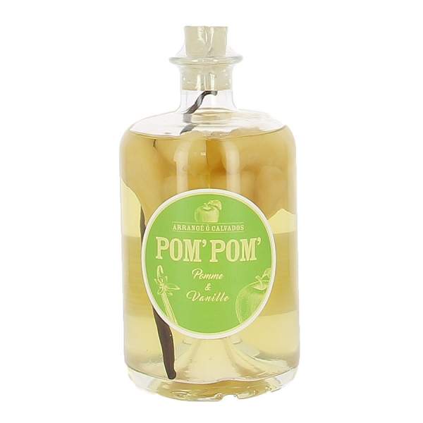 Arrangé ô Calvados pomme vanille Pom'Pom'70cl 28%