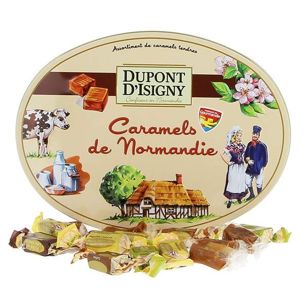 Coffret assortiment de caramels tendres 240g Dupont D'Isigny