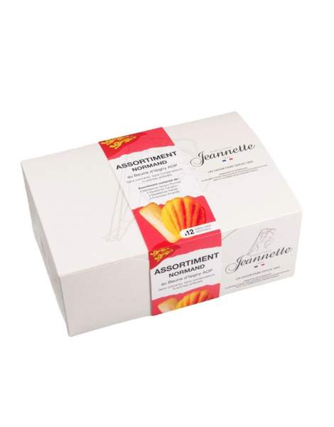 Assortiment normand madeleines et financiers Jeannette 250g