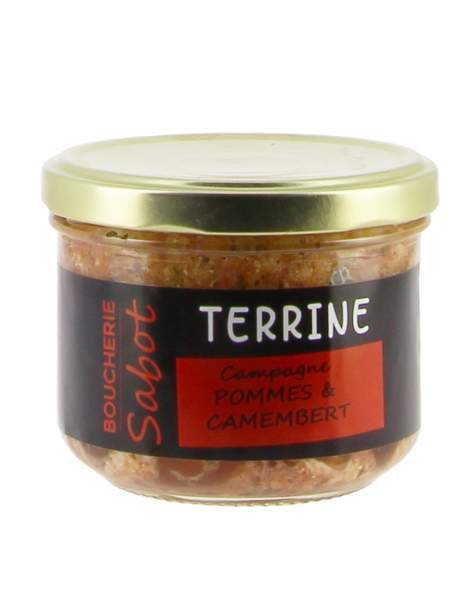 Terrine de campagne Normand (pomme et camembert) 180g