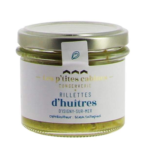 Rillettes d'huitre d'Isigny sur mer - Les p'tites cabines 90g