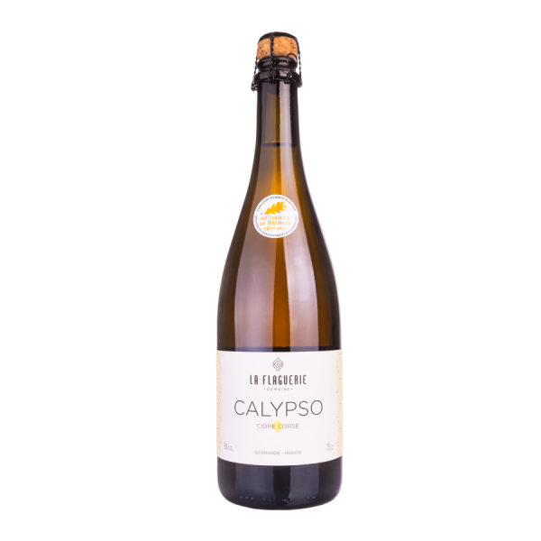 Cidre Calypso corsé bio Flaguerie 5% 75cl