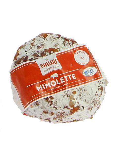 Saucisson sec à la mimolette d'Isigny Le philou normand 220g