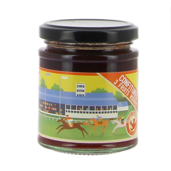 Confiture 3 fruits rouges 180g Balades normandes