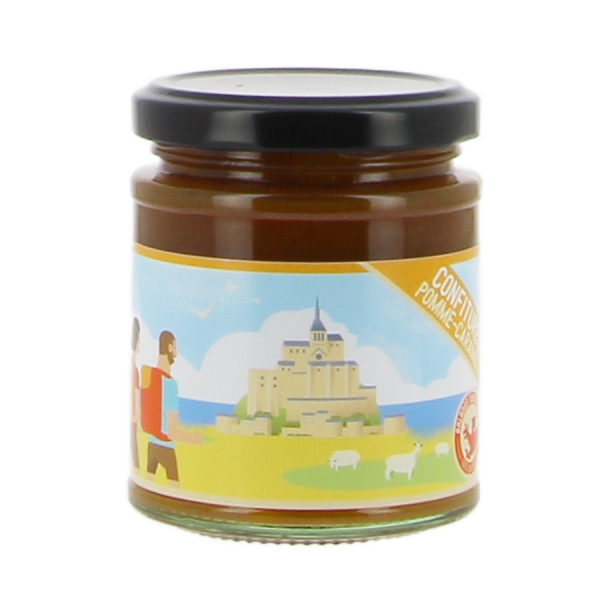 Confiture pomme caramel Balades normandes 180g