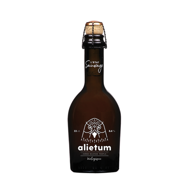 Bière triple gamme Etat sauvage "Alietum" brasserie de Sutter 33cl 8.4%