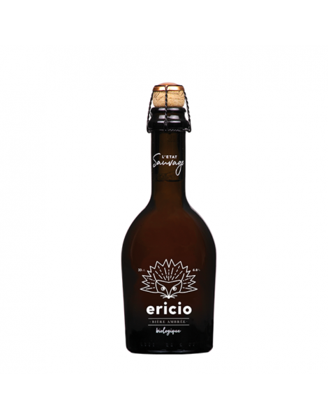 Bière ambrée gamme Etat Sauvage "Ericio" 33cl 6.8%