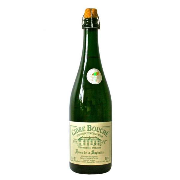 Cidre demi-sec fermier 4% 75cl La Ferme de la Sapinière