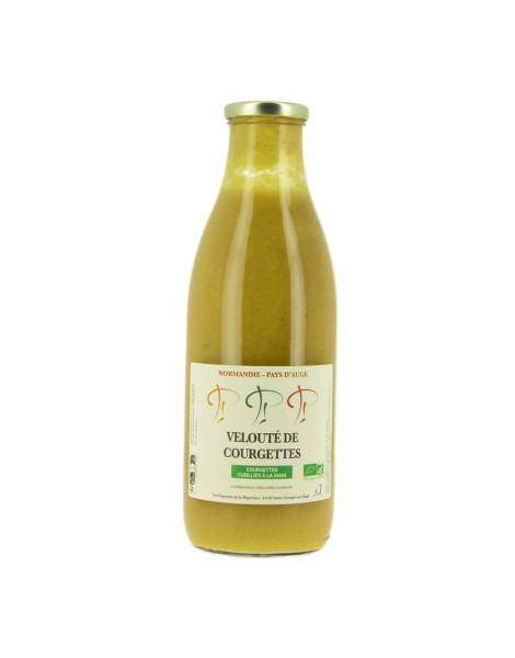 Velouté de courgettes bio 1L Les légumes de la Bigotière