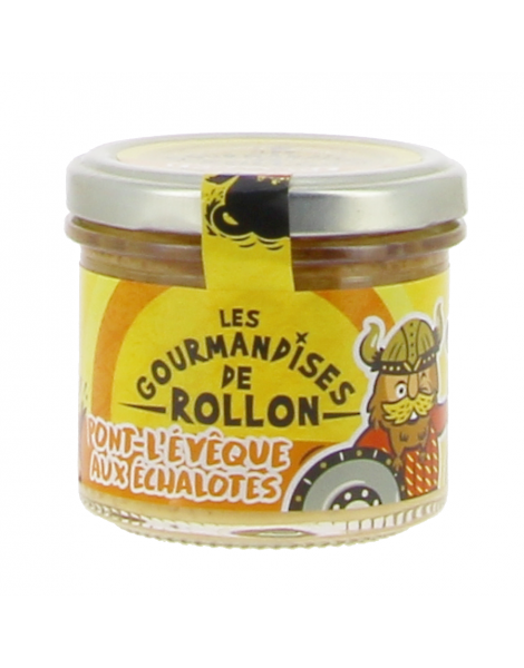 Pont l'Evêque échalotes Gourmandises de Rollon 100g