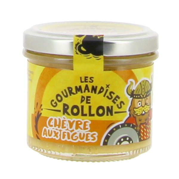 Chèvre figues Gourmandises de Rollon 100g