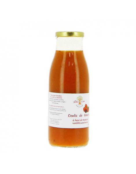 Coulis de tomate Les jardins du CEP 50cl