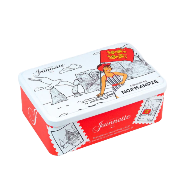 Madeleines Jeannette nature boîte fer 250g