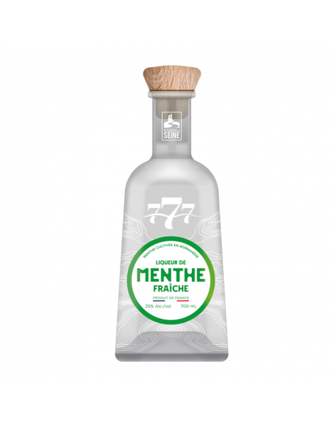 Liqueur de menthe Distillerie de la Seine 70cl 25%