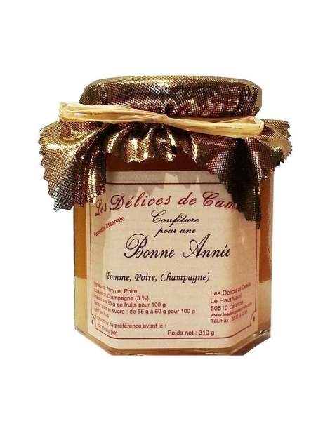 Confiture de Bonne Année 310g Les délices de Camille