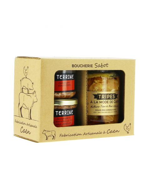 Coffret tripes et terrines Sabot