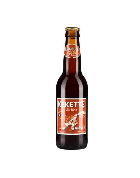 Kékette bière ambrée 6.9° 33cl par 6