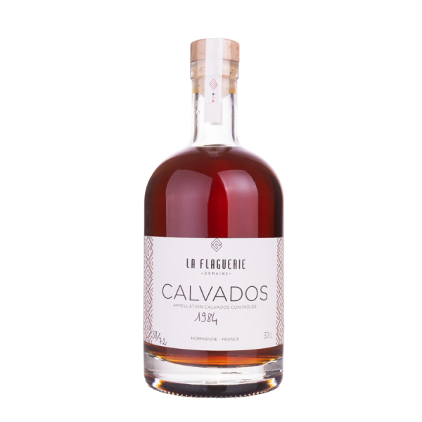 Calvados millésime 1984 Domaine de la Flaguerie 50cl 40%