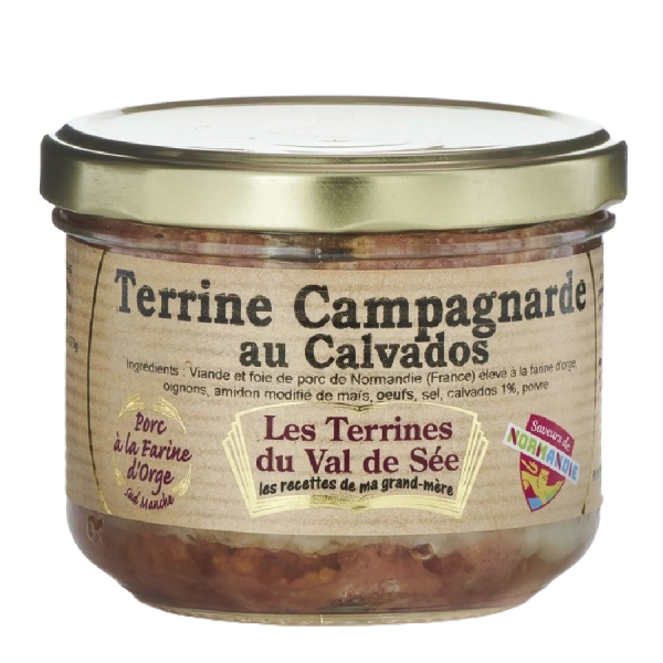 Terrine campagnarde au Calvados La Chaiseronne 190g