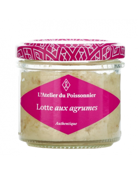 Rillettes lotte aux Agrumes 90g