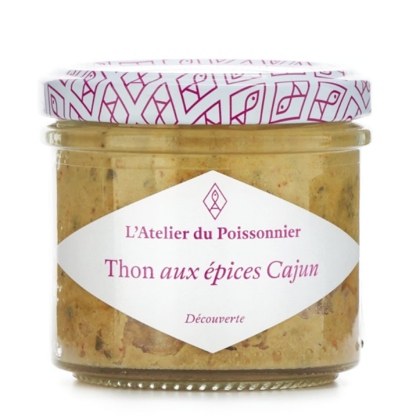 Rillettes de thon aux épices cajun 90g