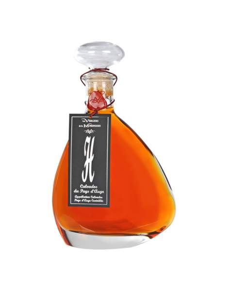 Carafe Calvados millésime 2002 H Argent La Morinière 70cl 55%