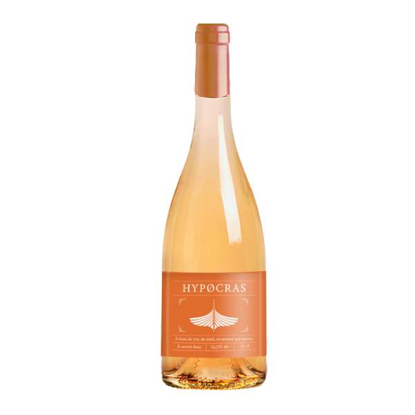 Vin hypocras rosé 75cl 13.5%