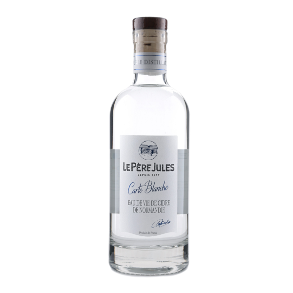 Eaux-De-Vie de Cidre Carte Blanche Le Père Jules 45% 70cl