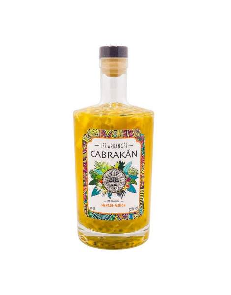 Rhum arrangé mangue et passion Cabrakàn 70cl 32%