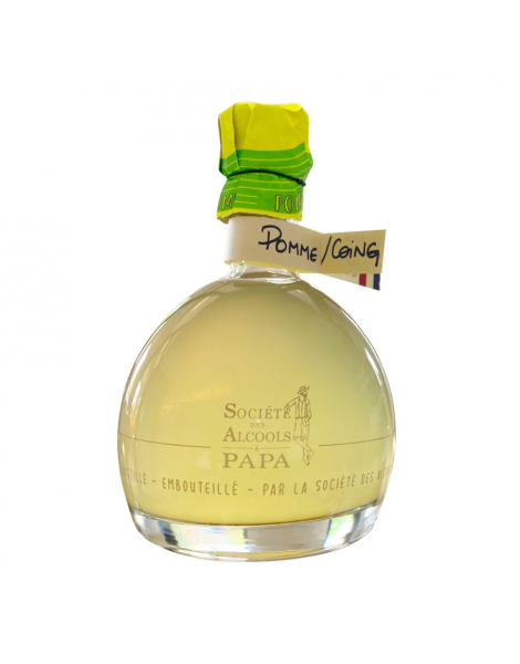 Rhum arrangé pomme coing Société des Alcools à Papa 35% 70cl