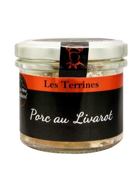 Terrine de porc Livarot Roupsard 180g