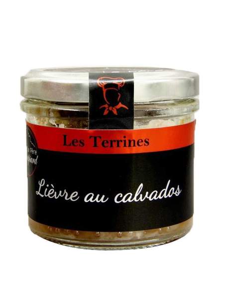 Terrine de lièvre au Calvados Roupsard 180g