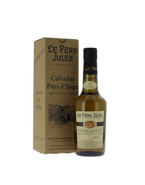 Calvados 3 ans Le père Jules 35cl 41%