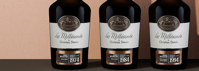 Les Calvados millésimés