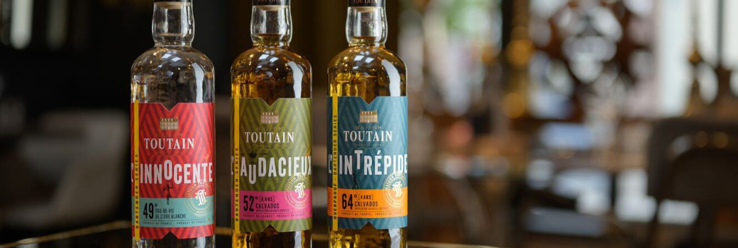 La gamme Bartender Calvados Toutain